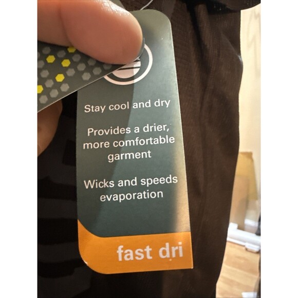 MTA SPORT TECH TEE GRAPHIC “STRONG” MENS BLACK TSHIRT XXL NWT - Picture 7 of 9